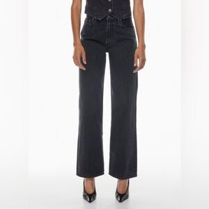 Denim Forum Farrah High Rise Wide Leg 28L